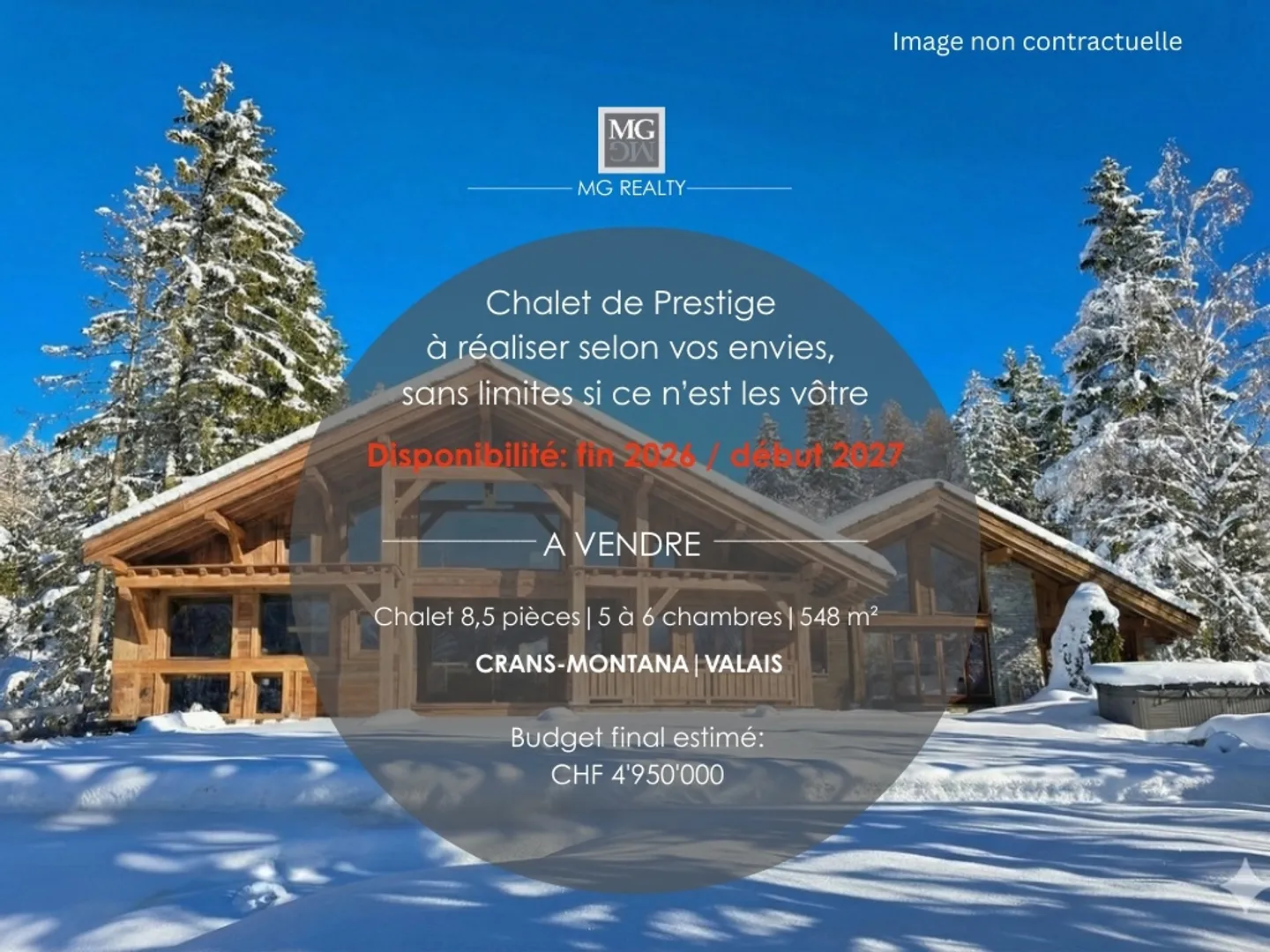 Prestige Chalet under construction in secondary residence? - Photo 1 of 5