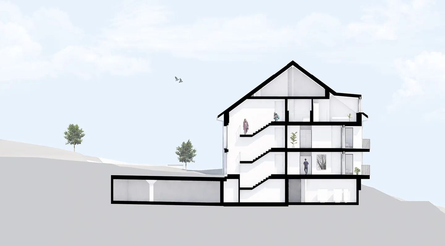 Appartamento mansardato Zollhausweg - Foto 2 di 17