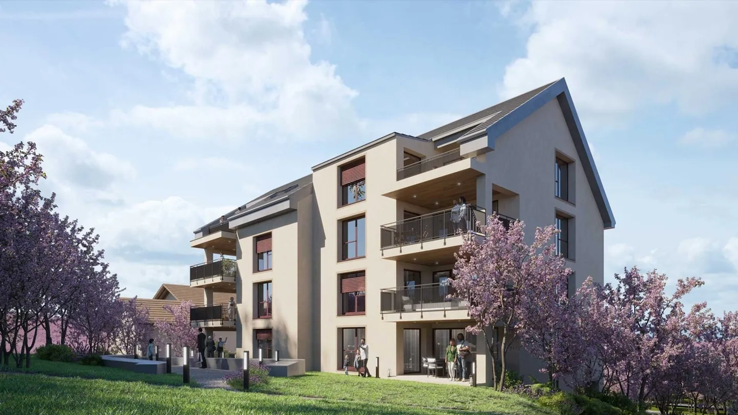 Appartement neuf exclusif de 3,5 pièces à Bubikon - Photo 1 sur 10