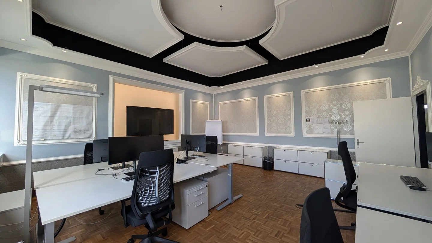 Representative office space with two small offices and modern kitchen - Photo 3 of 15