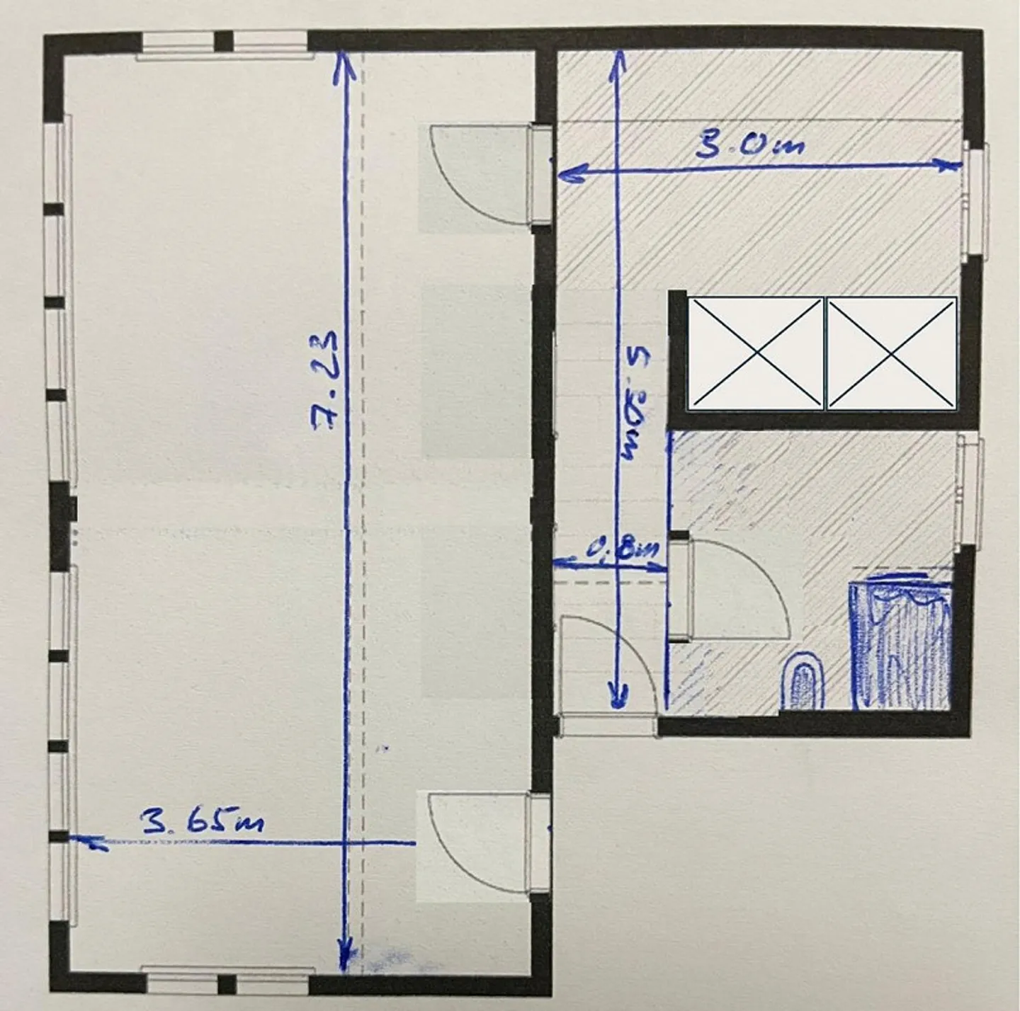 Renovated 2½-room commercial premises in the center of Heiden - Photo 11 of 11