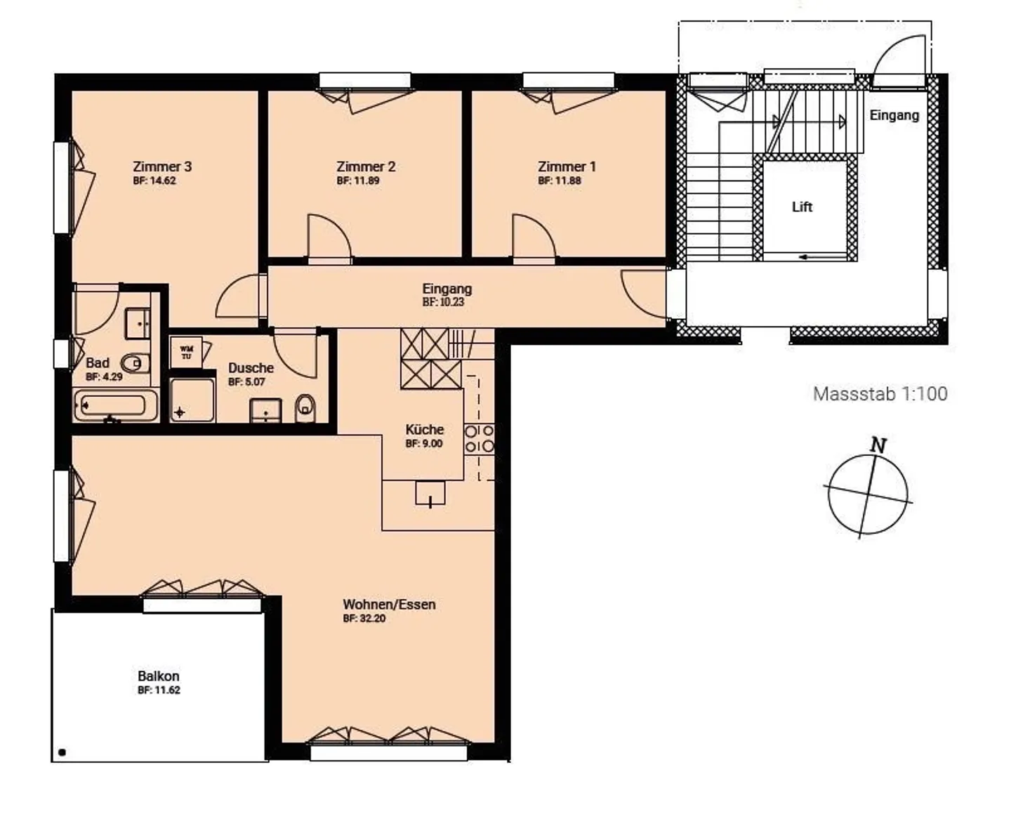 Appartement 4.5 pièces - Photo 11 sur 11