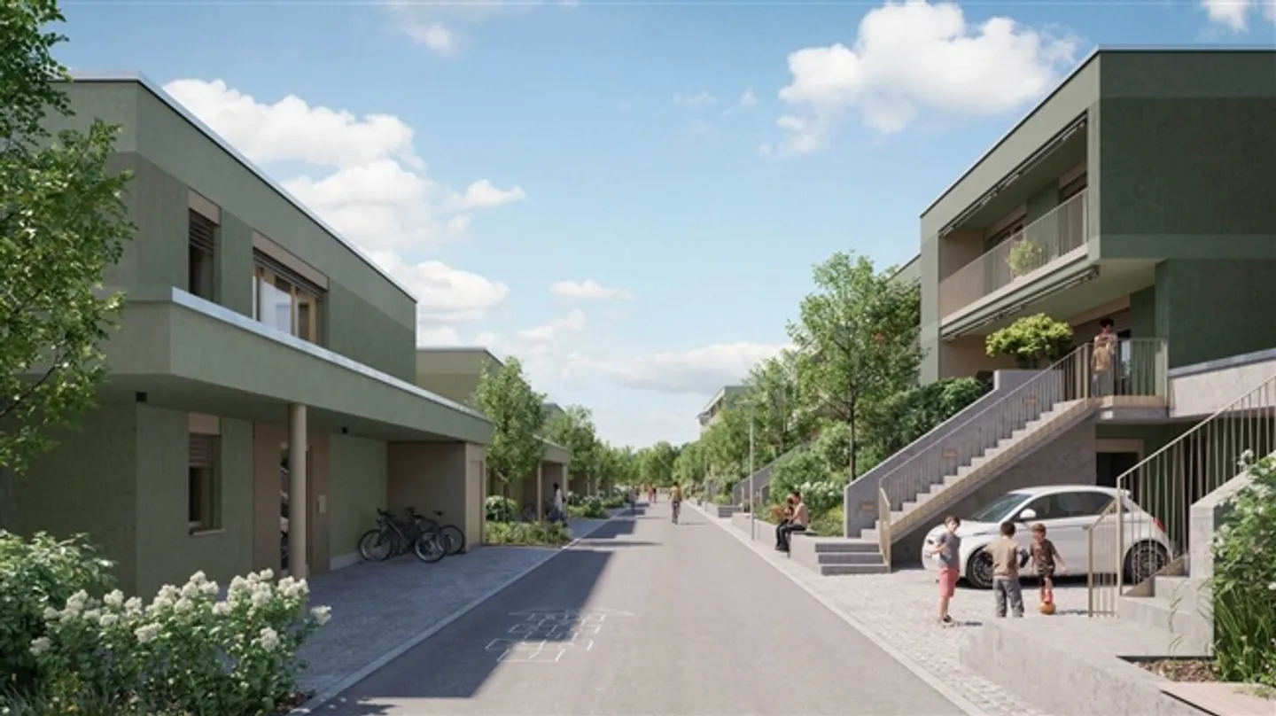 Nuovo progetto di costruzione Gemsacker: Casa bifamiliare di 5,5 stanze B8 - Foto 5 di 7