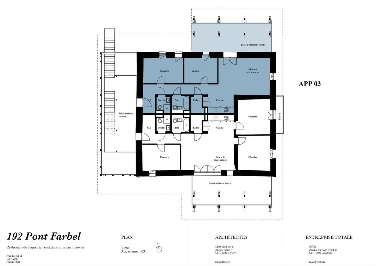 New construction - 3.5 room apartment - Photo 2 of 2