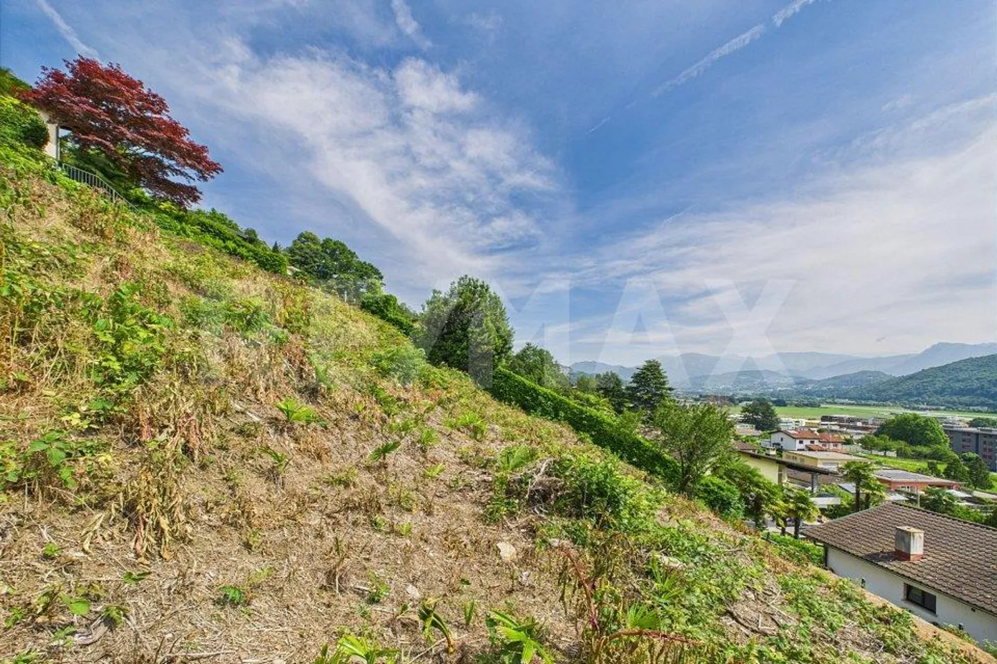 Building land with lake view in Agno: central + quiet location! - Photo 3 of 5