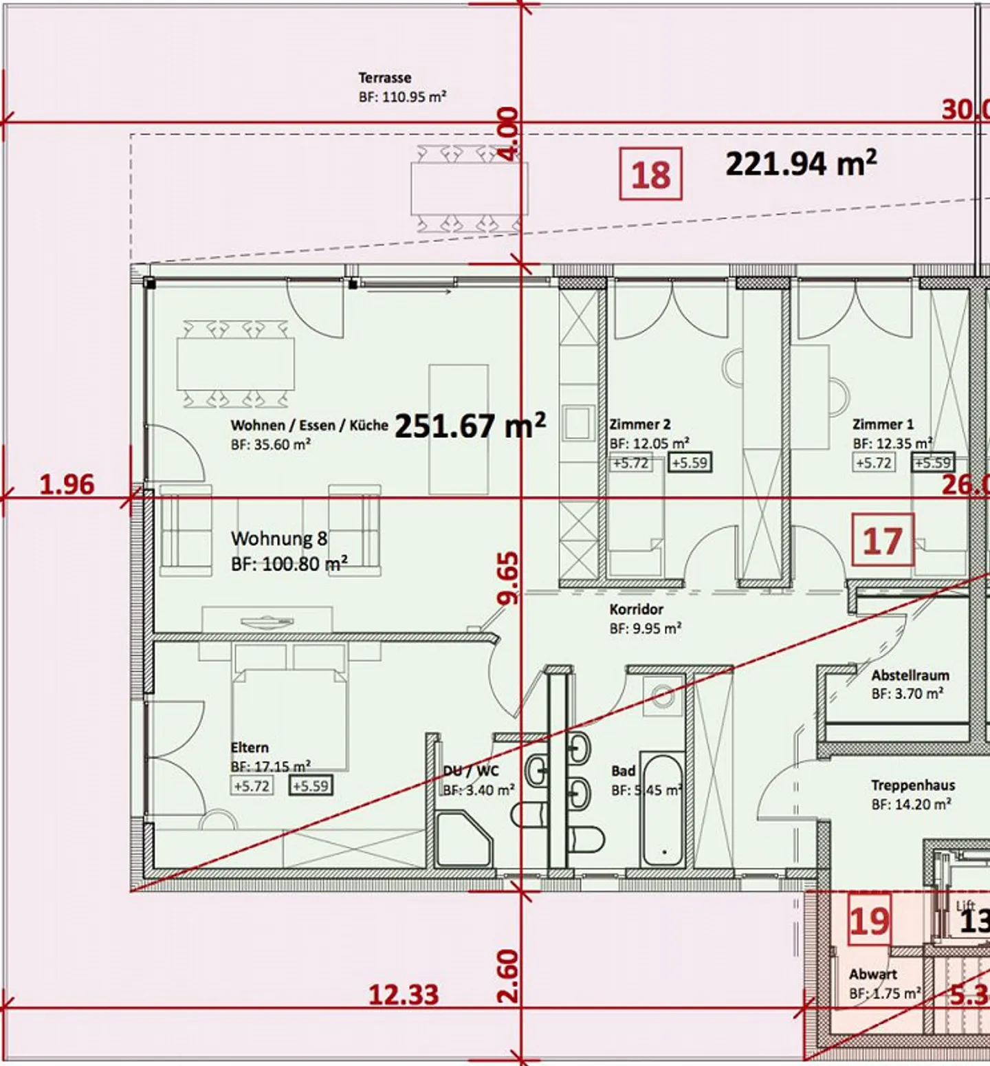 Beautiful penthouse apartment with cozy terrace - Photo 6 of 7