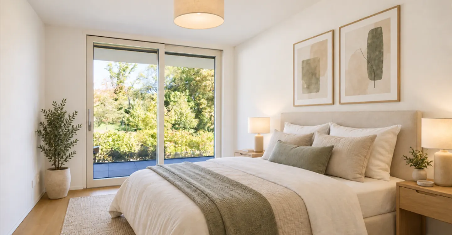 Spacious 5.5-room apartment with large terrace and lake view - Photo 5 of 10