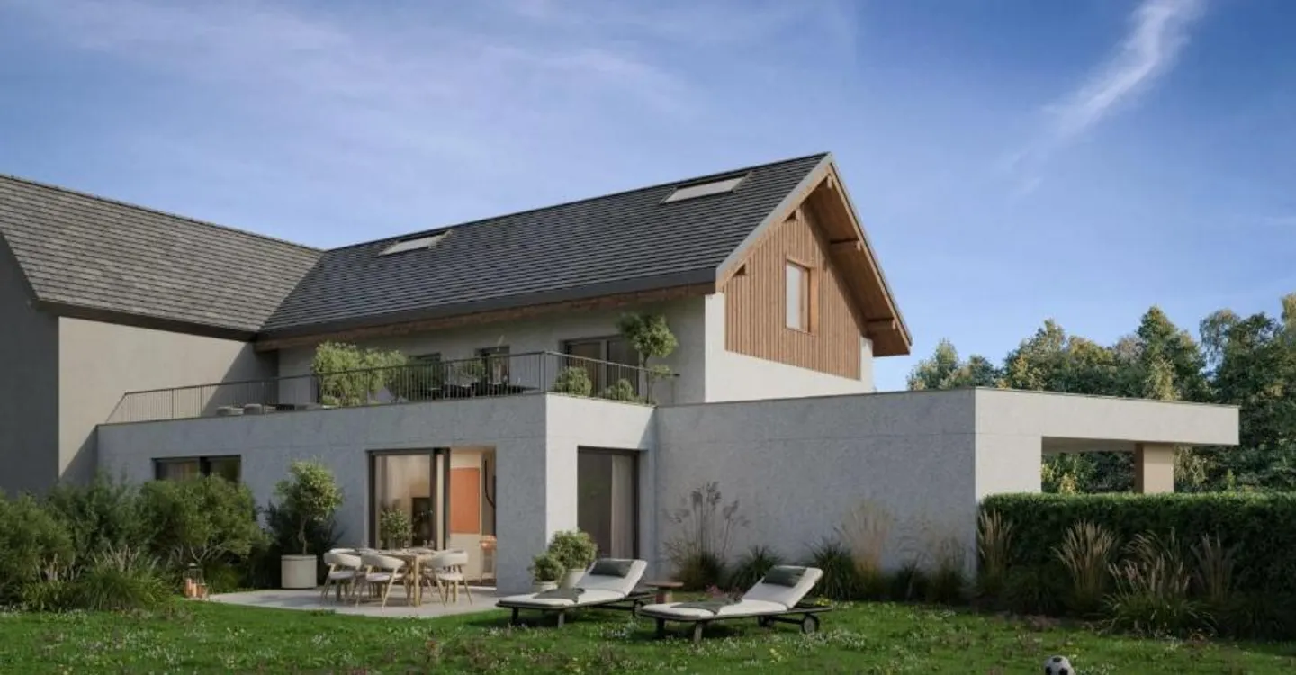 Renovated semi-detached houses with private garden? Chessel (VD) - Photo 1 of 6