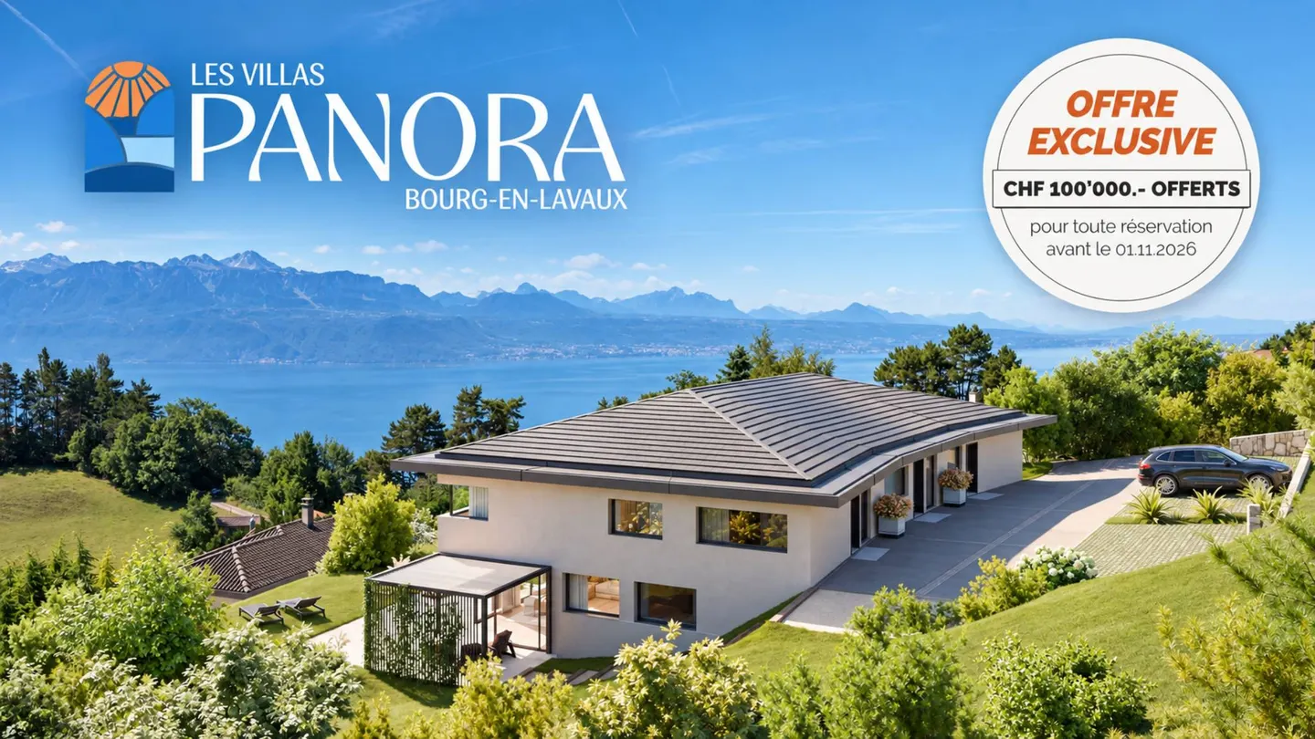 Three luxury villas on plans with a view of the lake Villa B - Photo 1 of 8