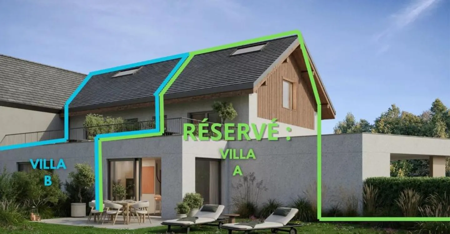 Renovated semi-detached houses with private garden? Chessel (VD) - Photo 5 of 6