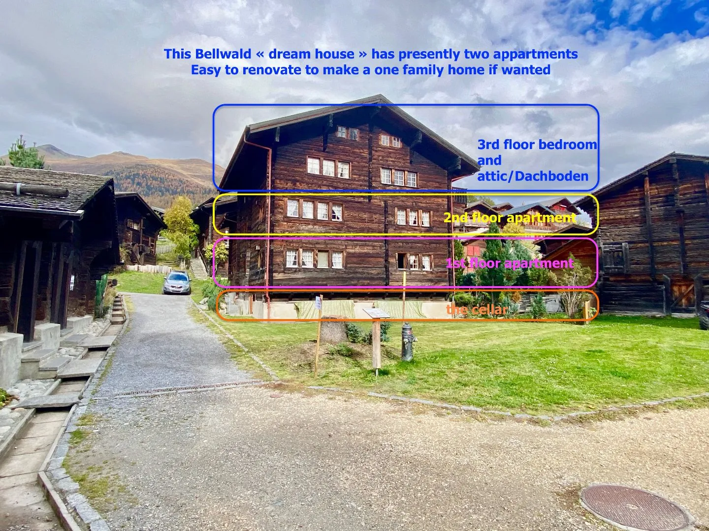 Charmantes Dorfhaus in Bellwald - Foto 5 von 13