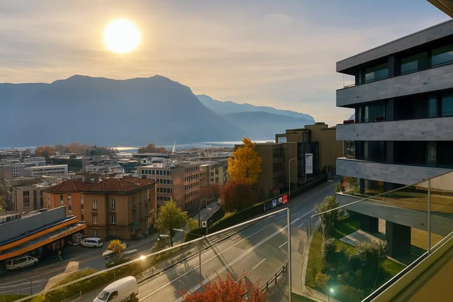 LUGANO - Appartement 4.5 pièces avec terrasse et vue dégagée à louer - Photo 8 sur 9