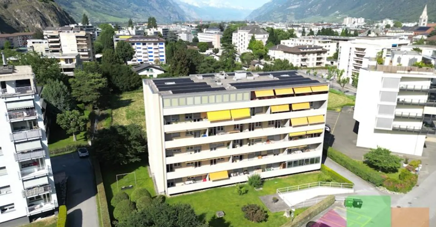 Beliebtes Fusion-Viertel - Neu renoviert - Großes Familienapartment in Martigny - Foto 13 von 13