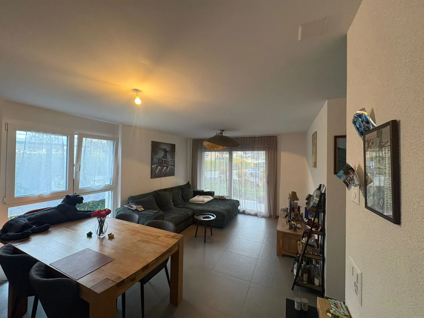 Bright ground floor with large terrace, garden and 2 parking spaces - Conthey - Photo 3 of 8