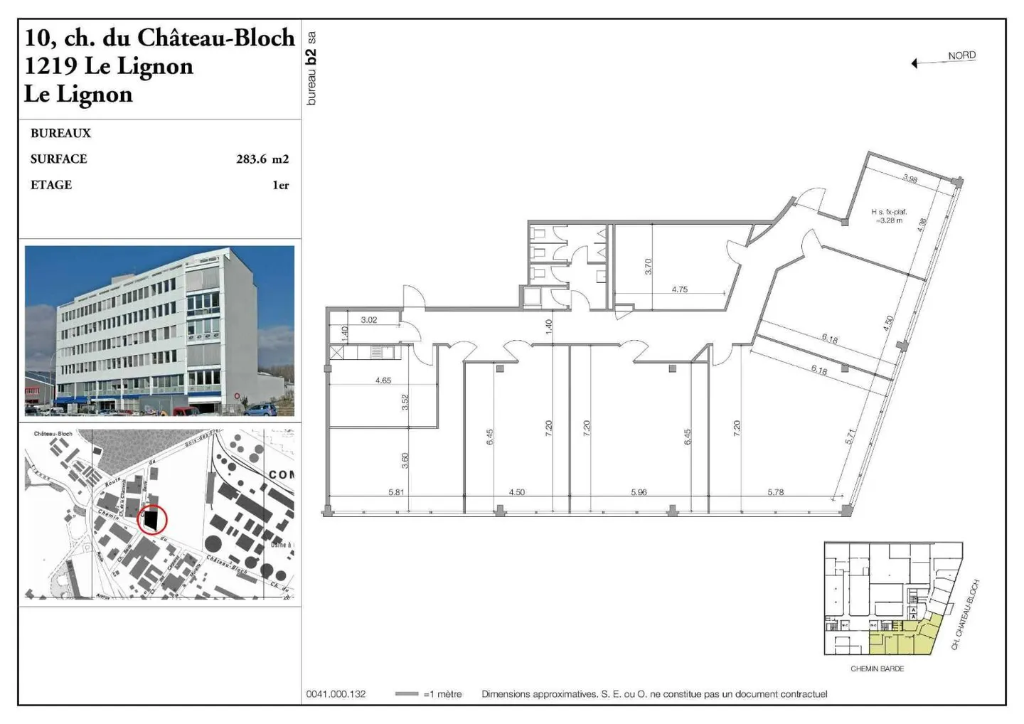 Bureau de 283 m² au 1er étage d'un bâtiment industriel à Lignon - Photo 12 sur 12