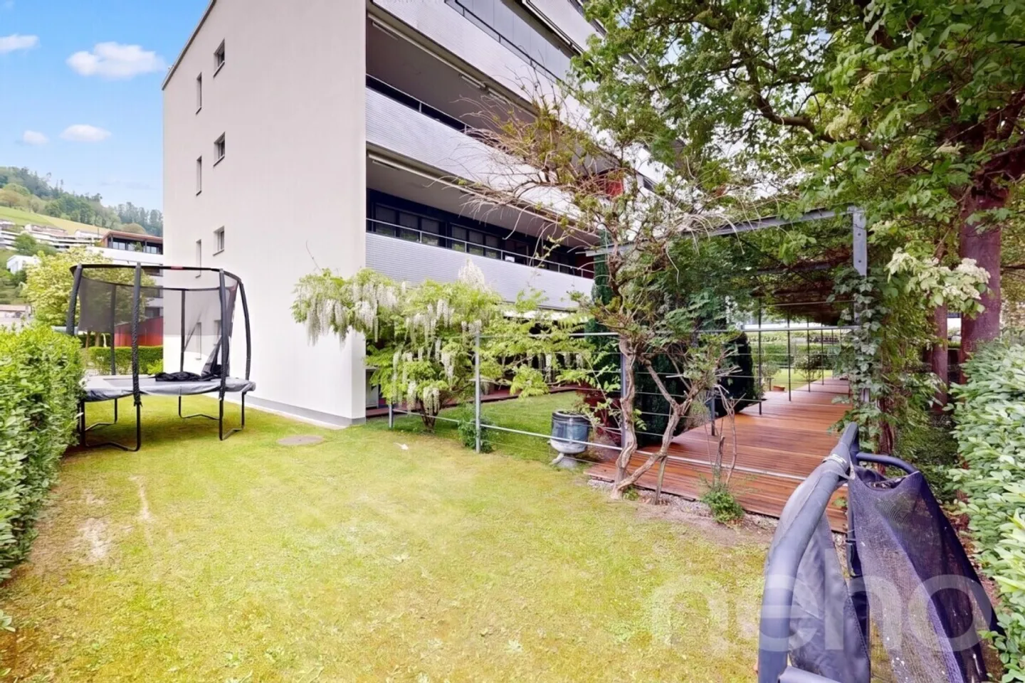 Appartement de jardin 4.5 pièces avec grand espace extérieur - Photo 12 sur 12