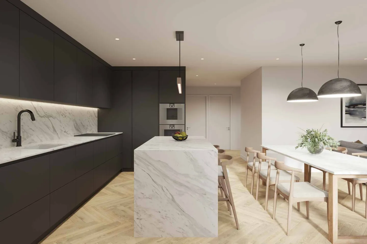 Apartment with 4.5 rooms and garden - Photo 4 of 6