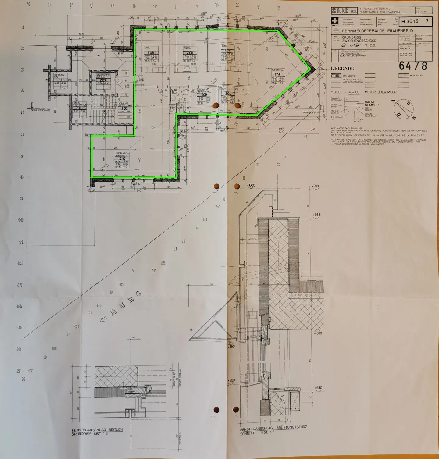 Uffici e/o studi di diverse dimensioni (161m² + 298m²) nel centro di Frauenfeld - Foto 9 di 10