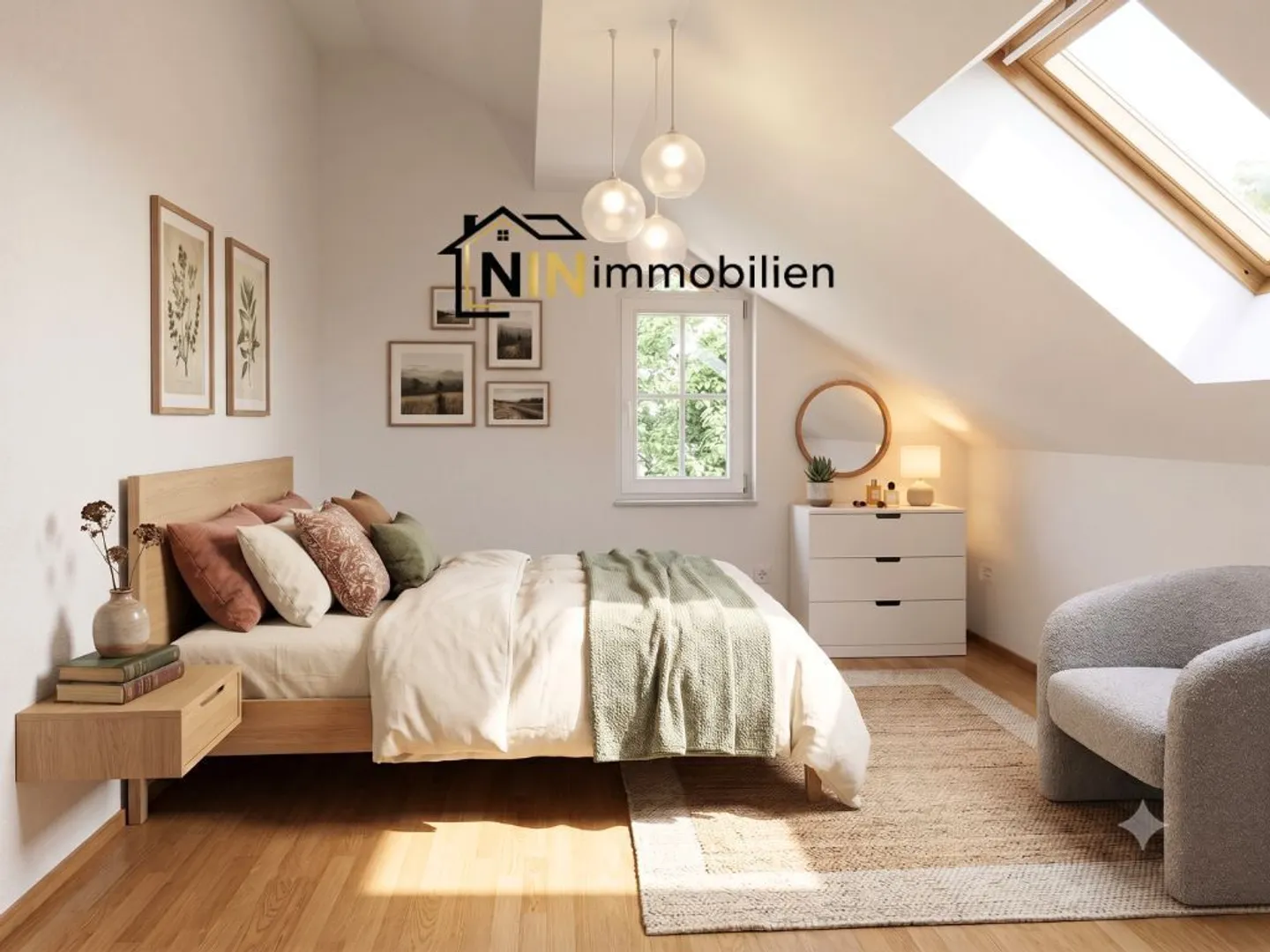 Charmante Wohnung mit Terrasse - Foto 6 von 8
