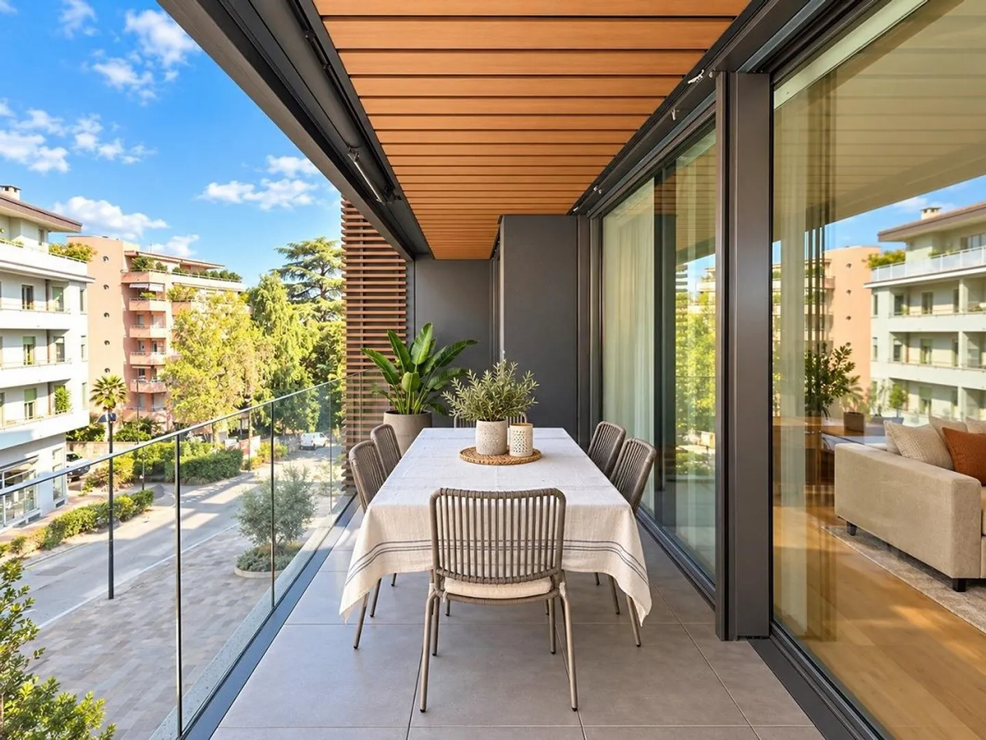 Appartement moderne avec 2 terrasses - 100 m du lac de Lugano - Photo 5 sur 22