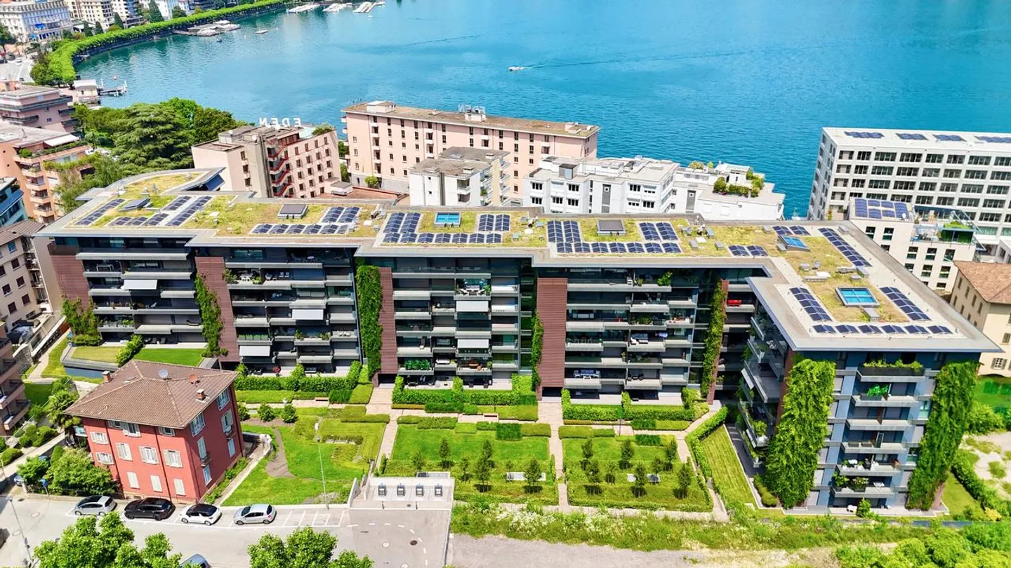 Appartement moderne avec 2 terrasses - 100 m du lac de Lugano - Photo 21 sur 22