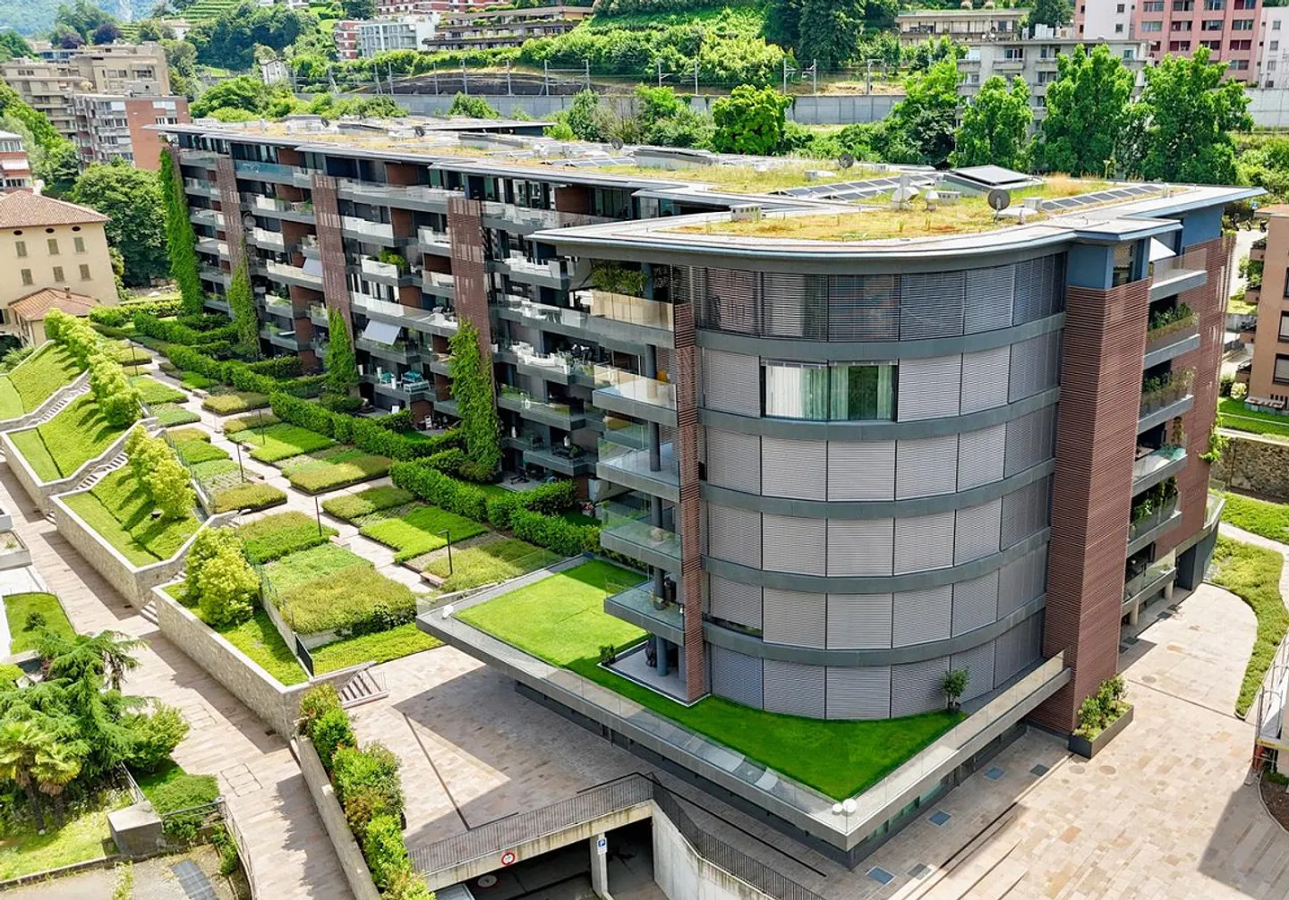 Appartement moderne avec 2 terrasses - 100 m du lac de Lugano - Photo 22 sur 22