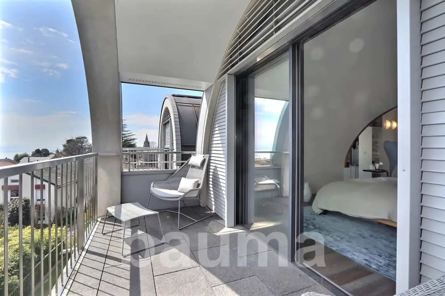 Appartement en combles avec 4 chambres à coucher et vue panoramique - Photo 11 of 13
