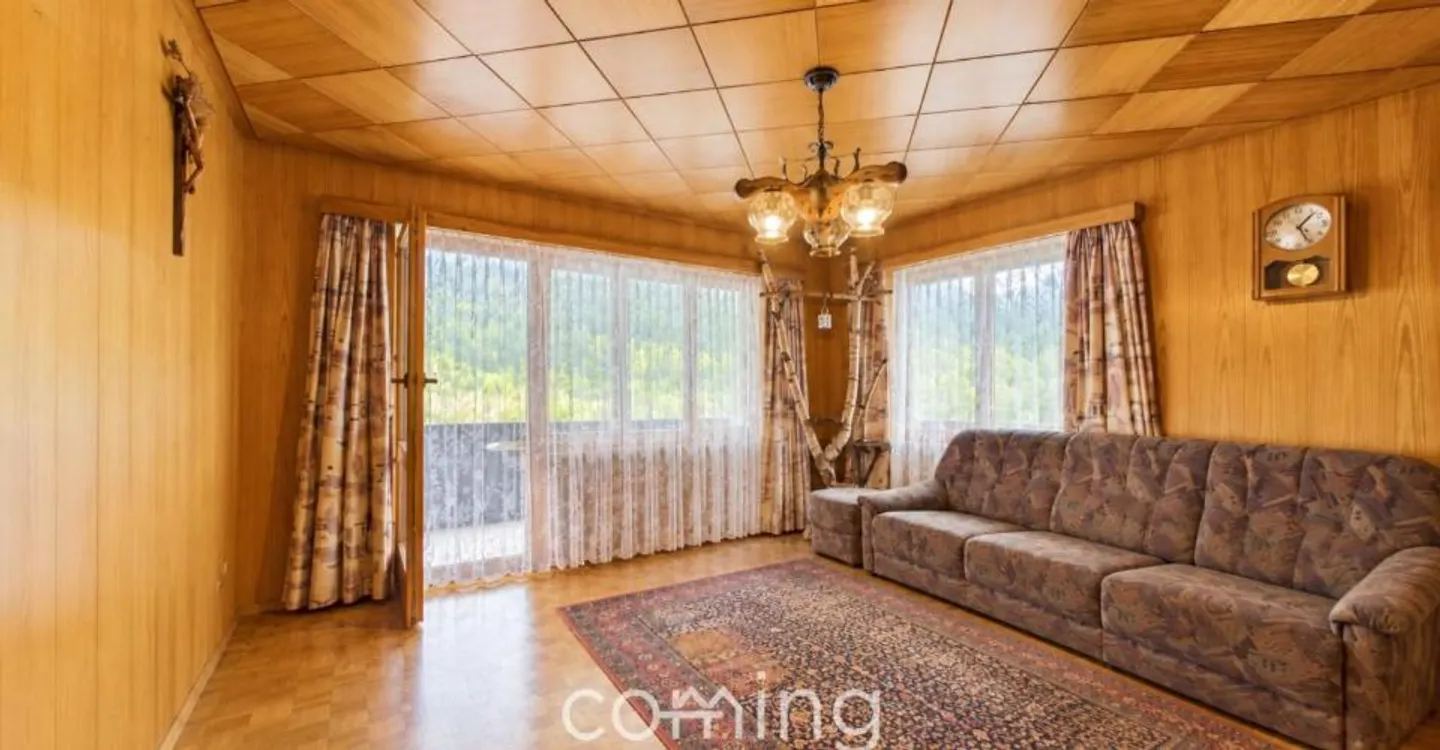 Vivere con vista - Appartamento di 4,5 locali con panorama alpino a Wiler. - Foto 2 di 12
