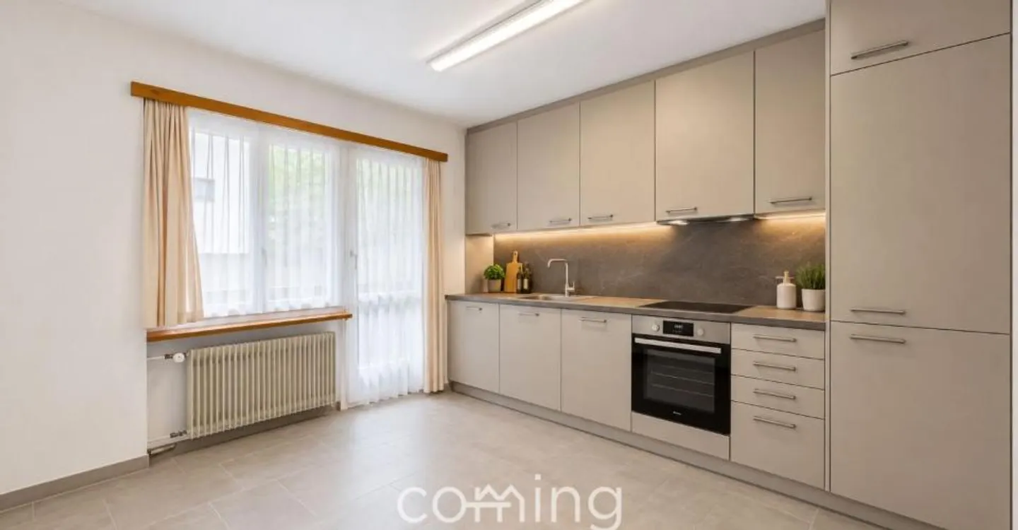 Vivere con vista - Appartamento di 4,5 locali con panorama alpino a Wiler. - Foto 4 di 12