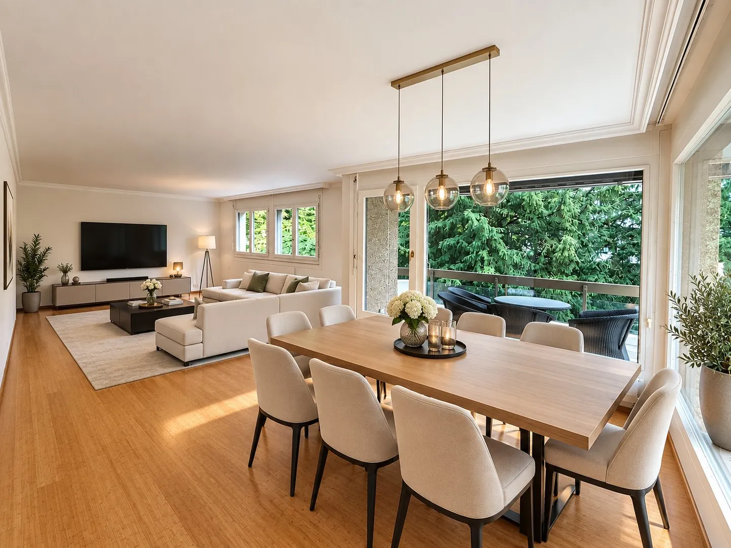 Elegante Wohnung in Conches - Foto 3 von 8