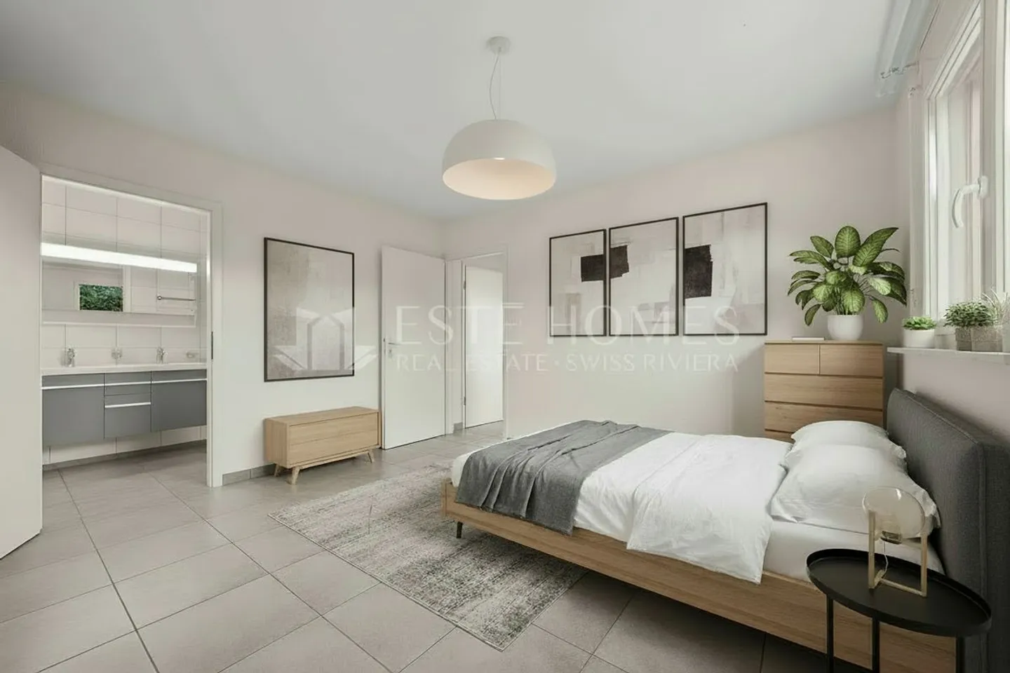 3.5 Room Apartment with Garden and Terrace in Forel (Lavaux) - Photo 7 of 7