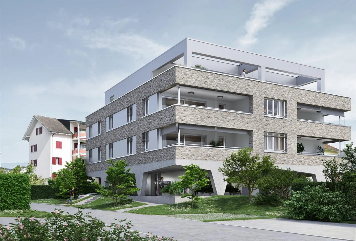 Stilvolle 3.5-Zimmer-Wohnung in Baar - Foto 2 von 5