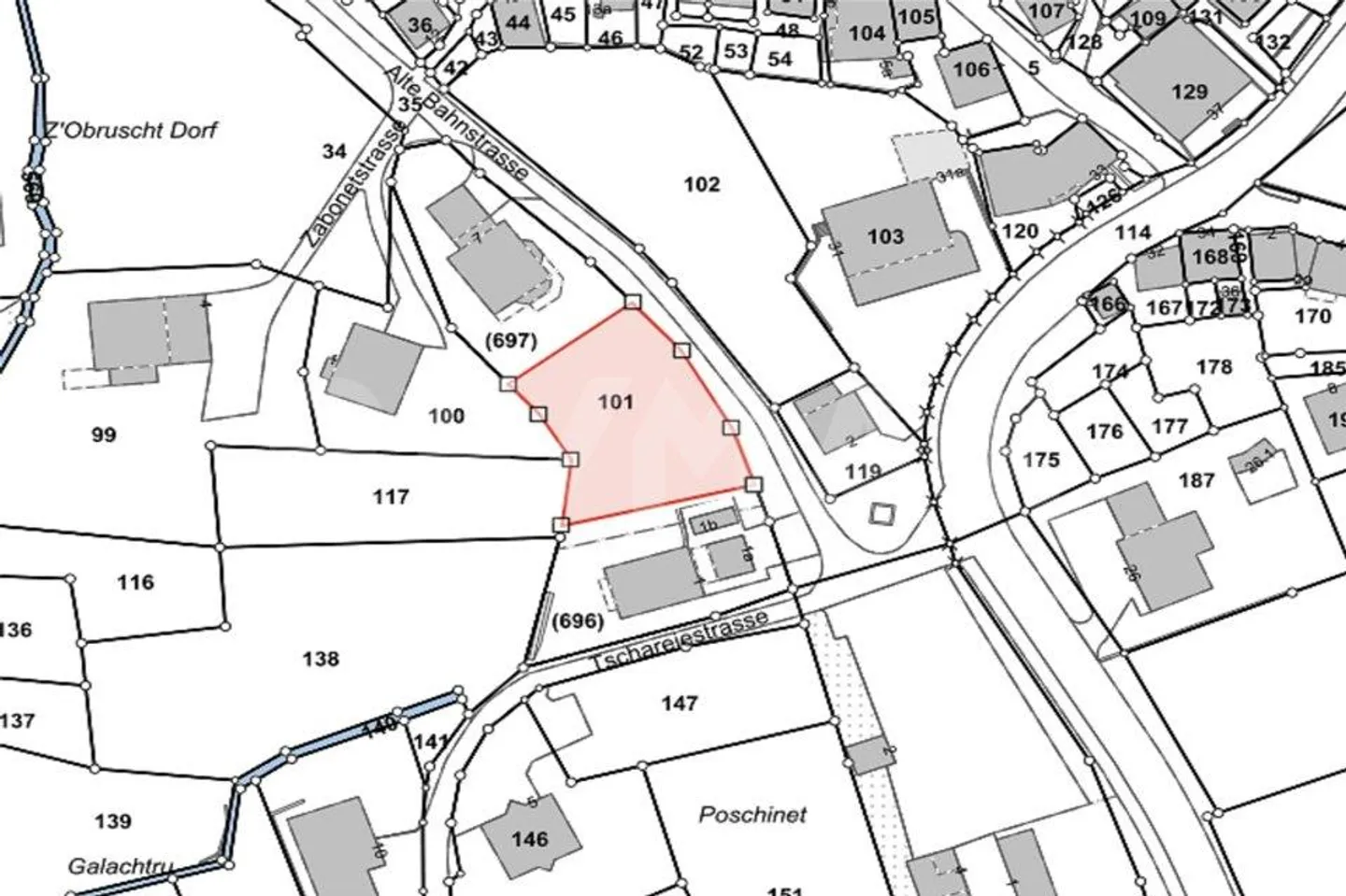 Plot of land with building rights in an attractive location - Photo 5 of 5