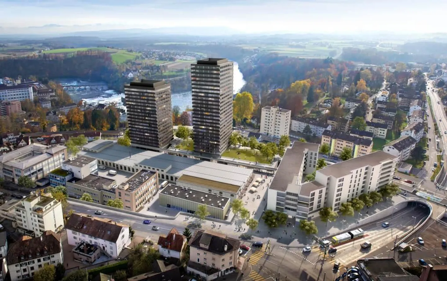 Exklusive Wohnung mit Rheinsicht - Foto 1 von 13