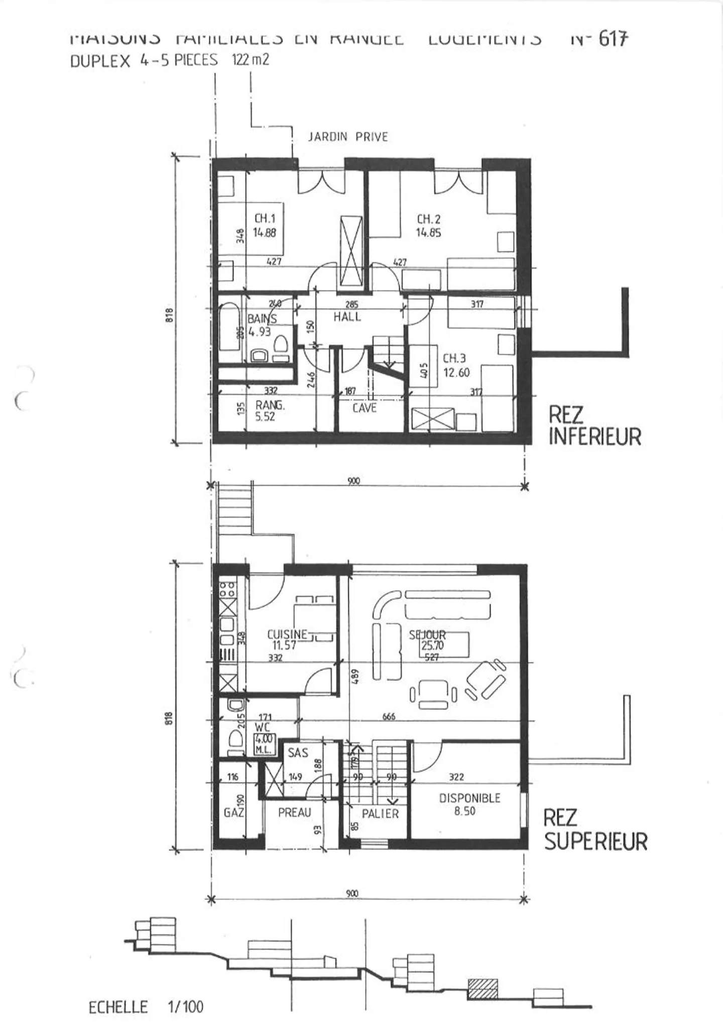 Duplex 4 rooms - Photo 2 of 2