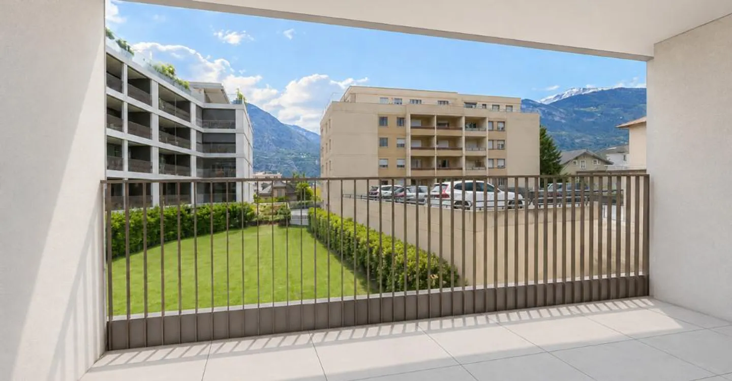 Neues 3,5-Zimmer-Duplex im Zentrum von Sierre – geräumig und urban - Foto 7 von 9