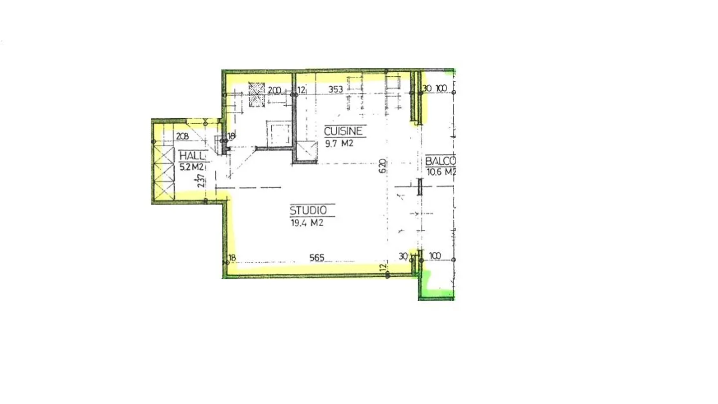 Bel appartamento di 1½ locali con balcone - Foto 7 di 7