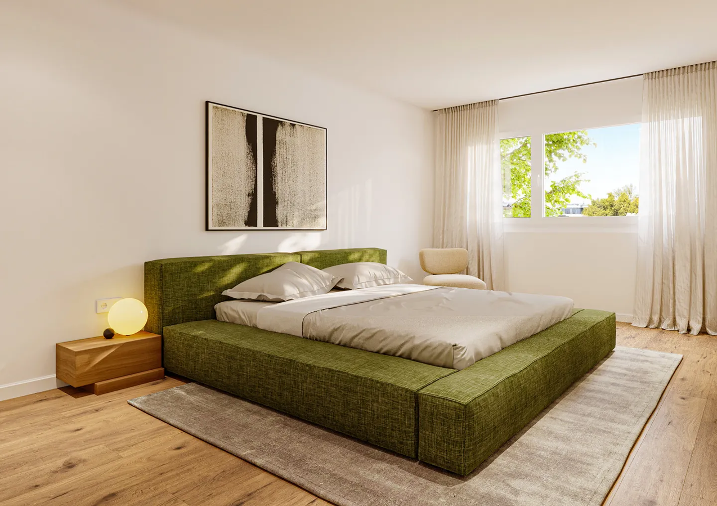 Modernes Attika-Wohnung in Seon - Foto 5 von 11