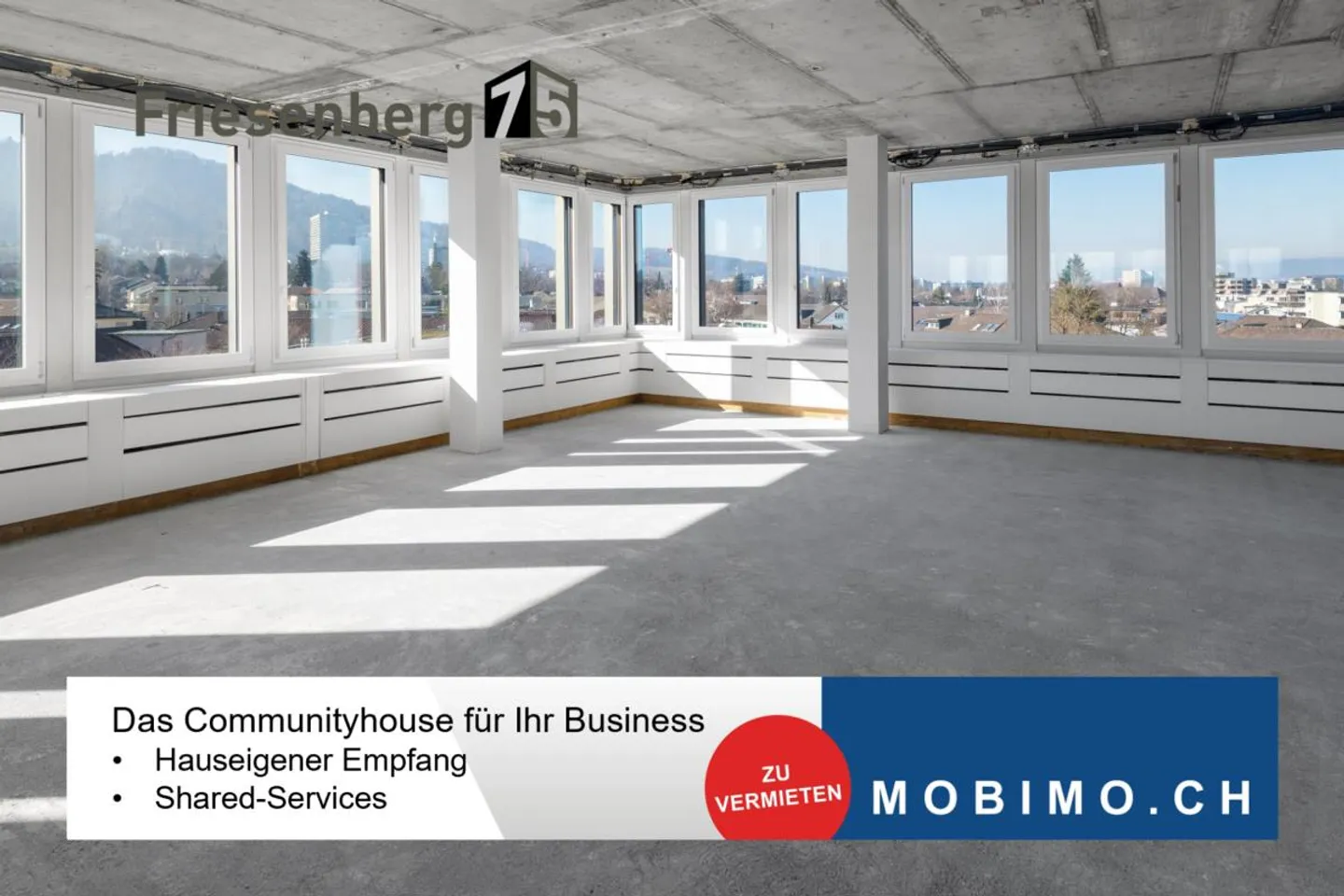 Modernes Büro in Friesenberg - Foto 1 von 12