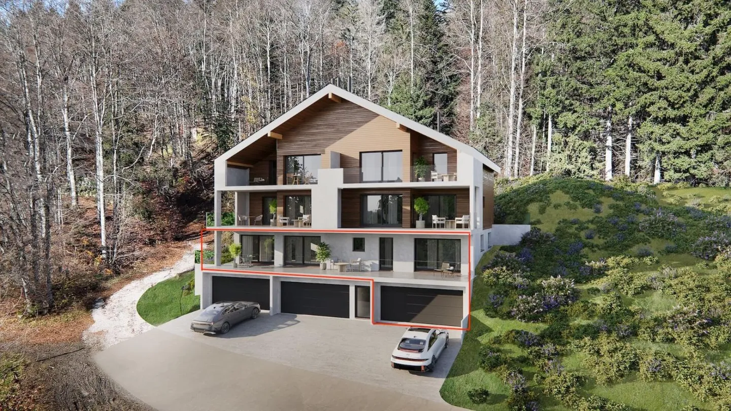 Appartamento con terrazza 5,5 stanze - Foto 1 di 12