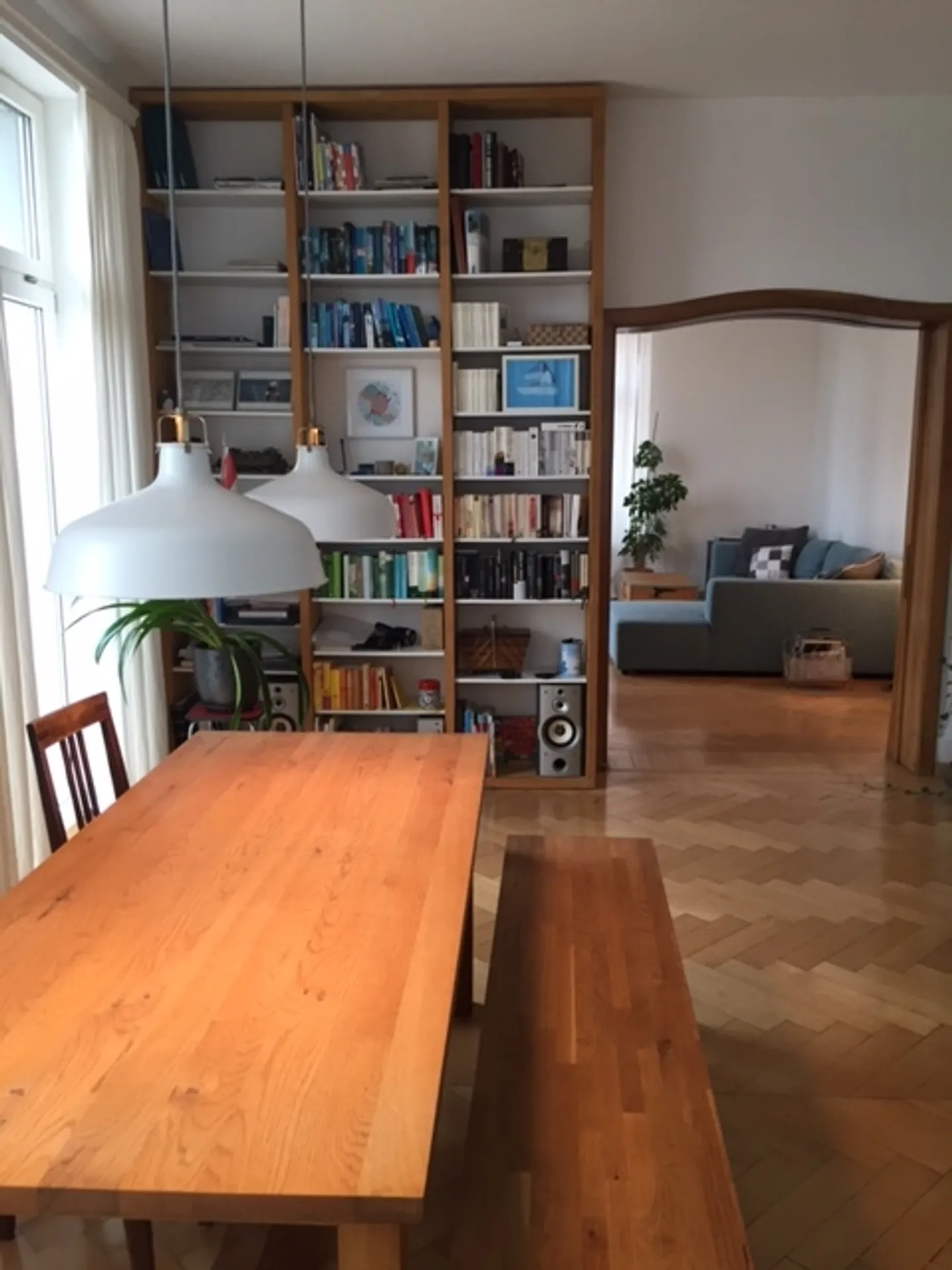 Central 4.5 room apartment with great wooden floor and high rooms - Photo 1 of 17