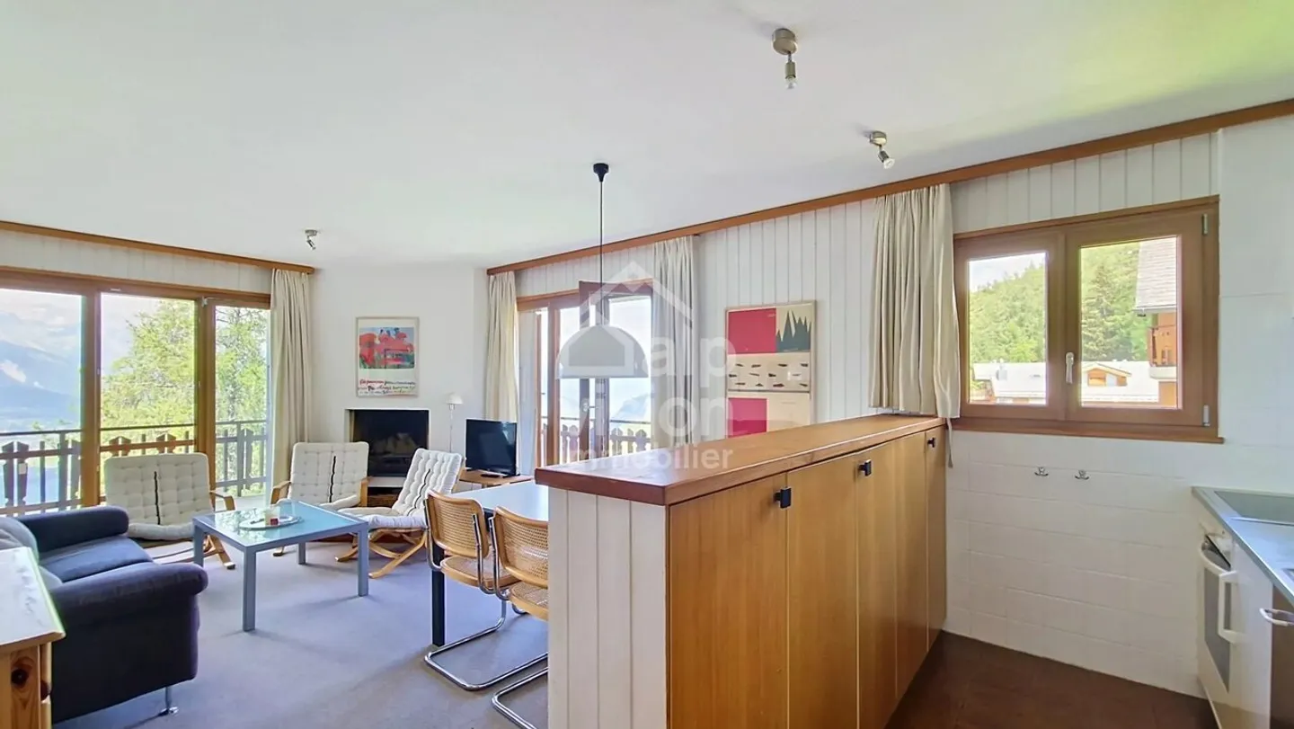 3,5 ZIMMER HELLER ECKWOHNUNG & NAHE DEN PISTEN DER 4 VALLEEN - EXKLUSIVITÄT - Foto 7 von 13