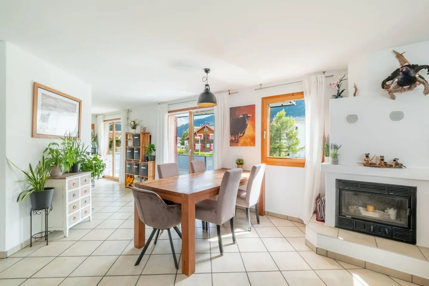 Bright 4.5-room apartment in Bonaduz near Chur and Flims - Photo 3 of 6