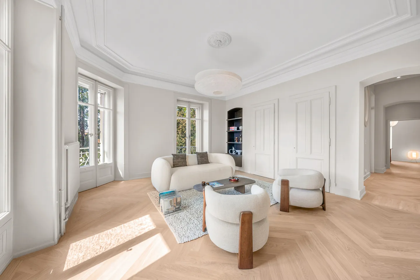 Prestige-Wohnung, Seeblick, ideale Lage, vollständig renoviert - Foto 1 von 11