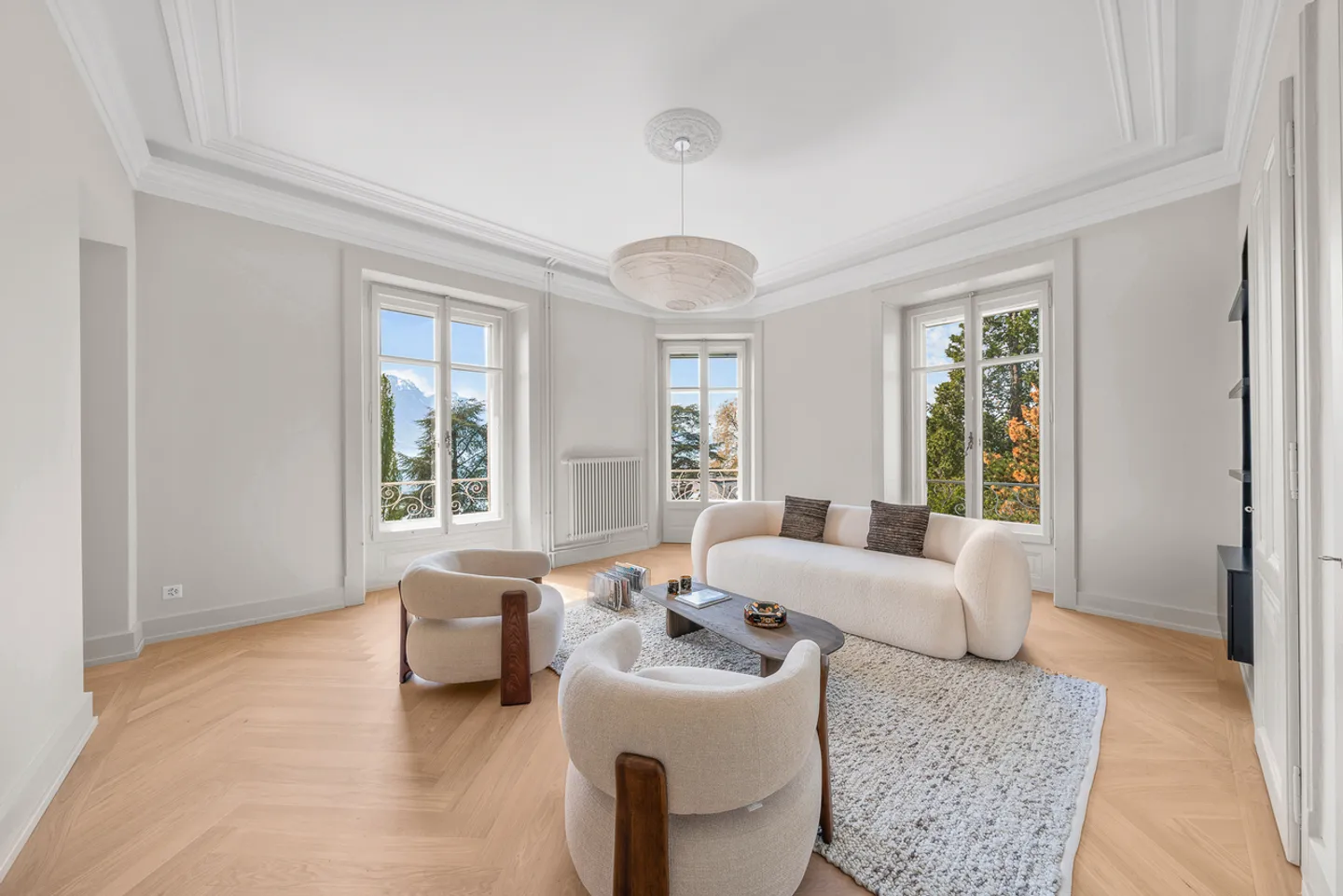 Prestige-Wohnung, Seeblick, ideale Lage, vollständig renoviert - Foto 2 von 11