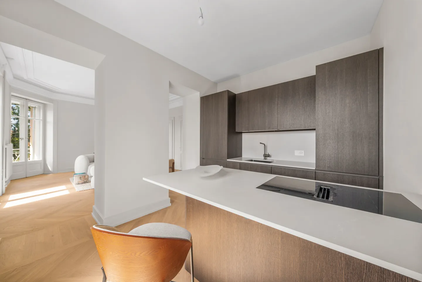 Prestige-Wohnung, Seeblick, ideale Lage, vollständig renoviert - Foto 3 von 11