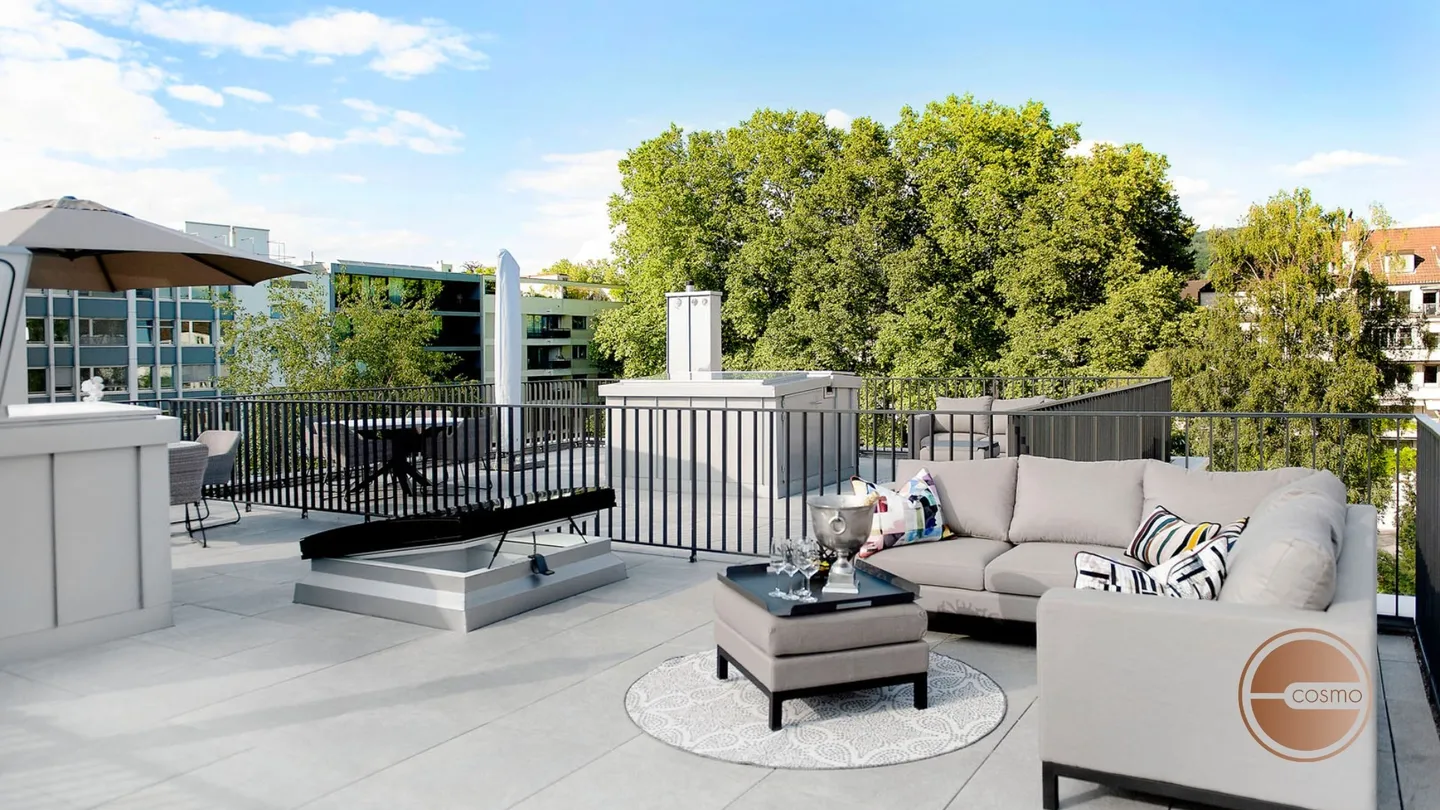 Luxuswohnung mit Dachterrasse - Foto 1 von 9