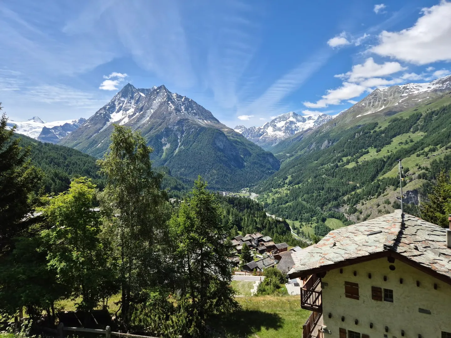 Chalet con carattere in villa (Evolène) - Vista panoramica - Massima esposizione al sole - Foto 14 di 16
