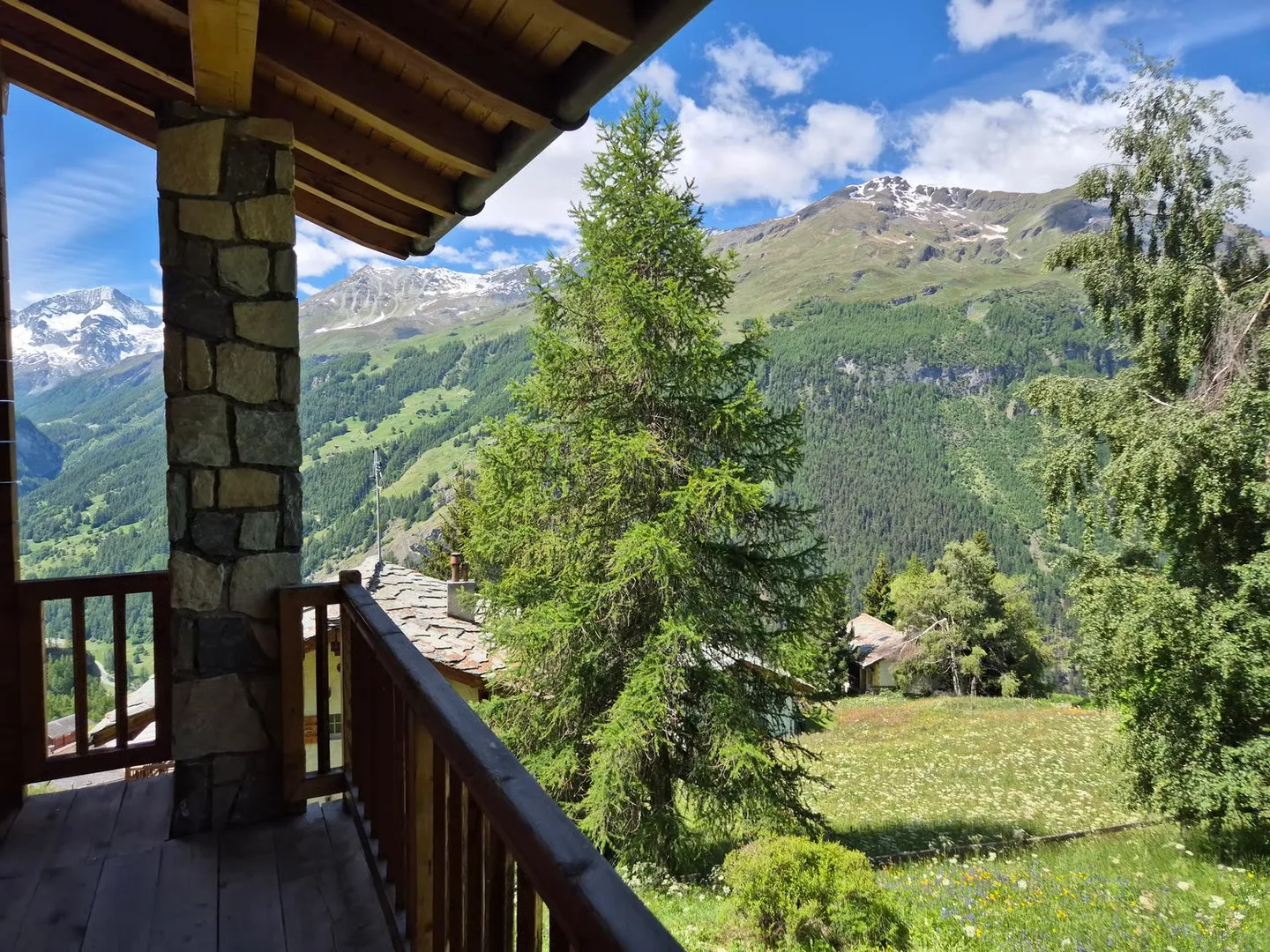 Chalet con carattere in villa (Evolène) - Vista panoramica - Massima esposizione al sole - Foto 15 di 16