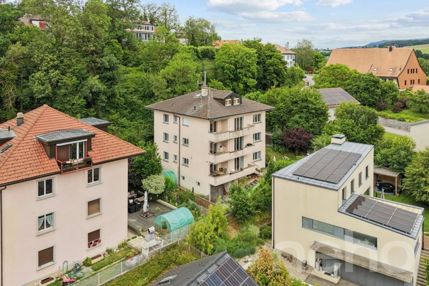 Ertragsgebäude im Herzen von Romont - Brutto-Potenzial von 5 % - Foto 4 von 12